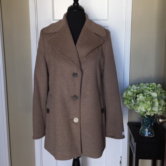 macy's calvin klein peacoat
