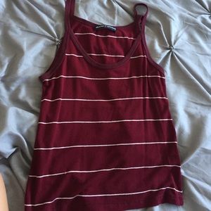 Red striped Brandy Melville tank