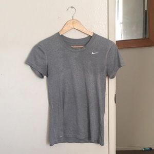 Grey Nike tee