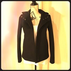 🎉SALE 🎉J.CREW .Navy BIB MELTON WOOL JACKET .