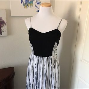 ⚡️SALE⚡️Abstract Print Strappy Maxi Dress