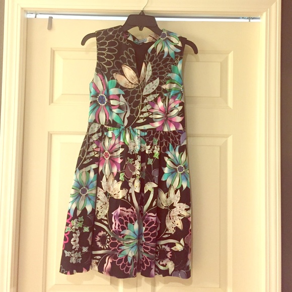 Floral Cynthia Rowley dress with pockets