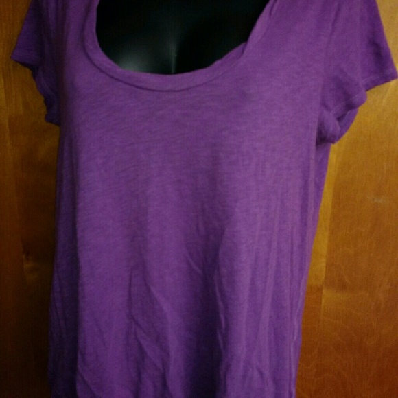 American eagle purple cinched bottom waist band LG