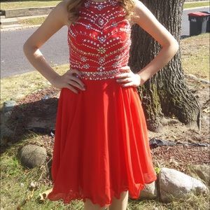 Red Homecoming Dress