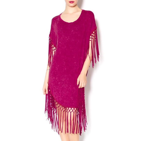 POL Fringe Dress