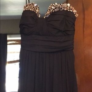 Navy Blue Prom Dress