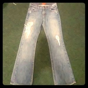 James Denim Distressed Jeans