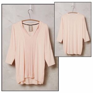 Anthropologie Dolan pleat line top Anthropologie Dolan pleat line top