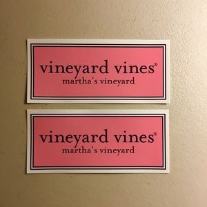 Vineyard Vines Sticker! (2 of them!)
