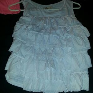 Ruffle tank top