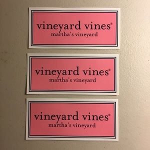 Vineyard Vines Sticker! (3 pack)