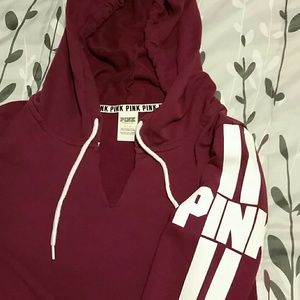 VS PINK " raspberry " hoodie