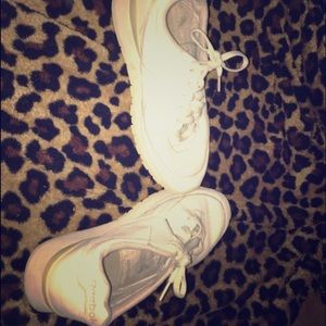 Reebok white sneakers