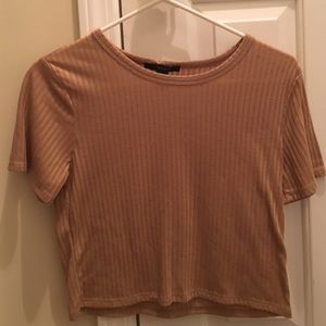 Dark tan forever 21 medium crop top