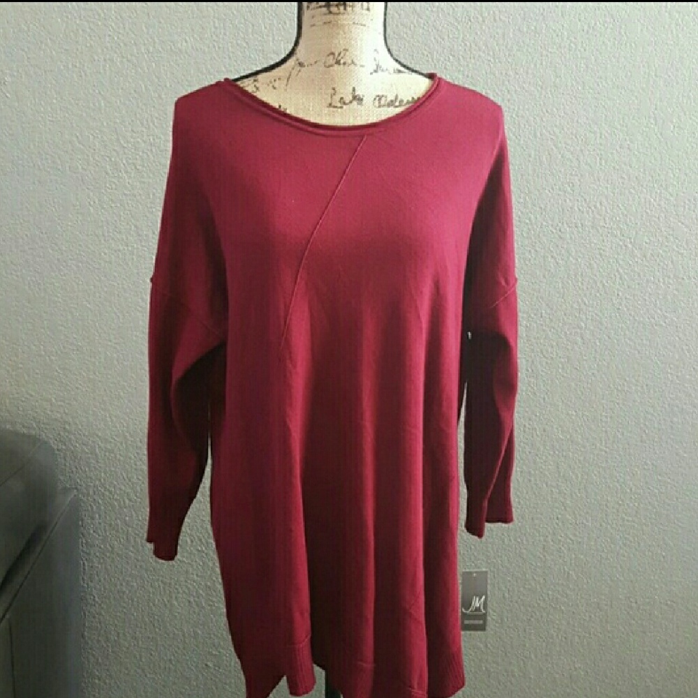 💥FINAL SALE !!💥BURGUNDY SWEATER