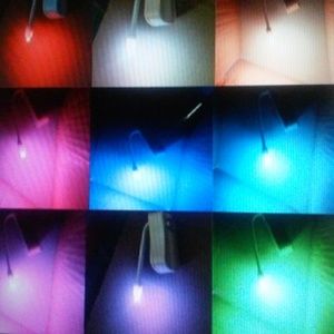 Human motor sensor auto LED toilet bowl lamp