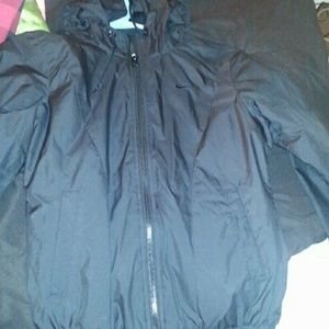 Nike matte black Windrunner