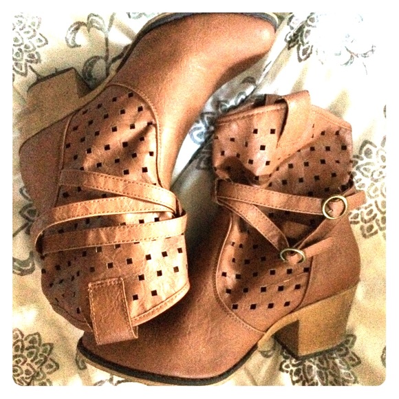 🍂🍁 Fall Country Cognac Brown Boots 🍁🍂