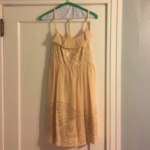 Rose Gold Cocktail Dress