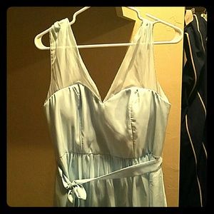 Baby blue semi formal dress