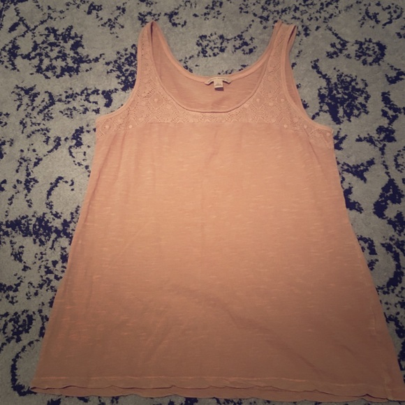 SOLD.Pink tank top - Picture 1 of 3