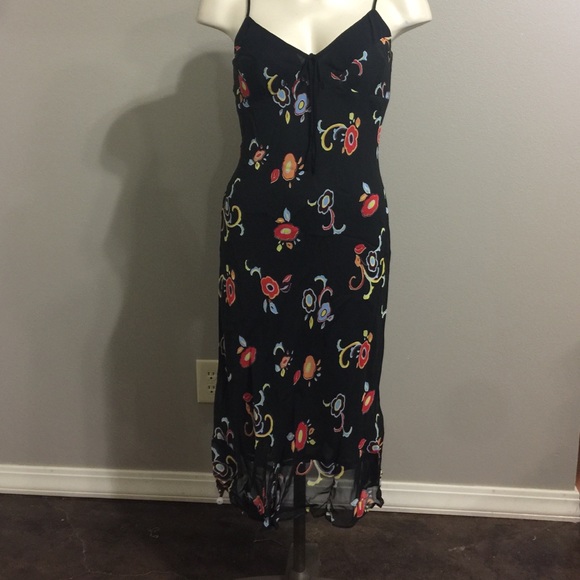 Black Floral Dress