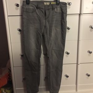 Grey skinny jeans