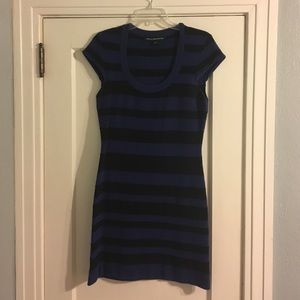 French Connection Striped Bodycon Dress