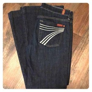 7 for all Mankind Jeans -dojo 27x 31