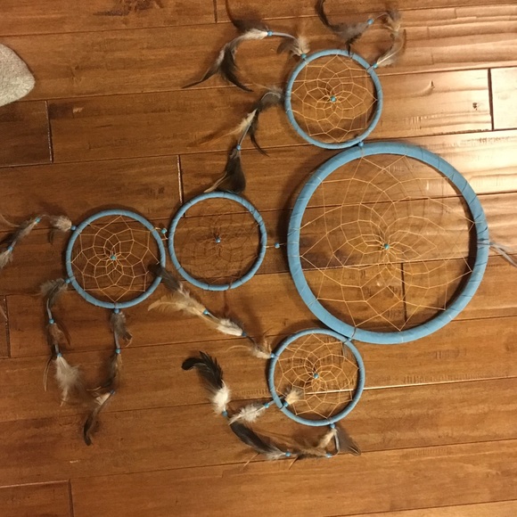 Blue dream catcher