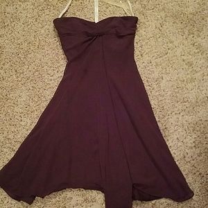 Purple bridesmaid dress