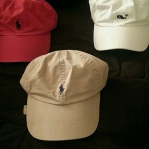 Khaki polo hat