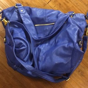 Bright blue super cute purse