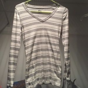 Long sleeve striped shirt