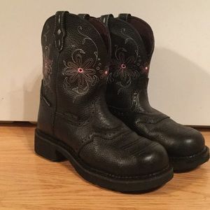 Justin Gypsy Boots Women's Steel Toe Size 8