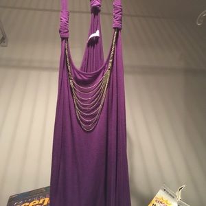 Purple tank top