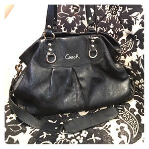Coach leather handbag