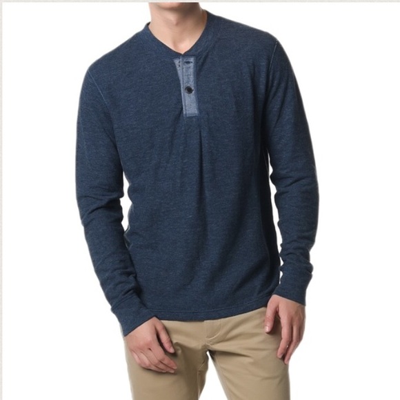 Grayers Byron Double Cloth Henley