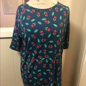 LulaRoe Irma XXS beautiful print