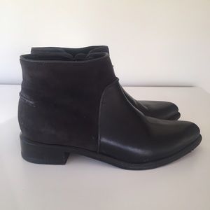 rag & bone Shoes - Black Leather and Suede Booties. rag & bone Shoes - Black Leather and Suede Booties.
