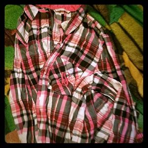 Victoria's secret pj's button up