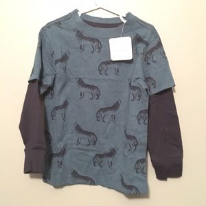 NWT Gymboree Wolf Tee