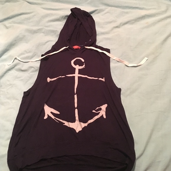 Soft anchor hoodie