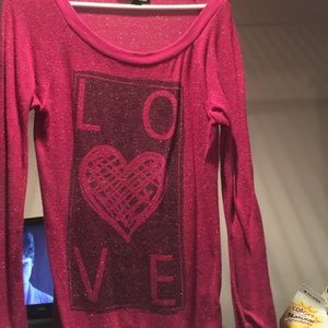 Pink long sleeve