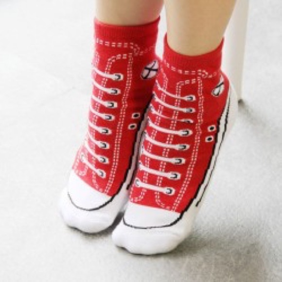 B&EGG socks like shoes crew socks - Picture 1 of 3