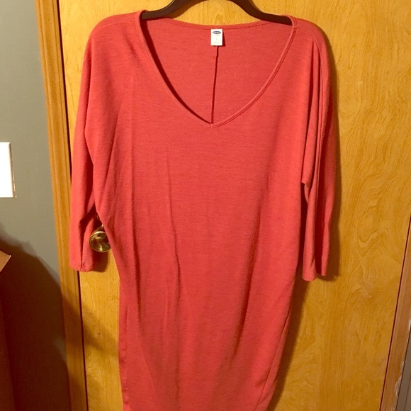 orange dress