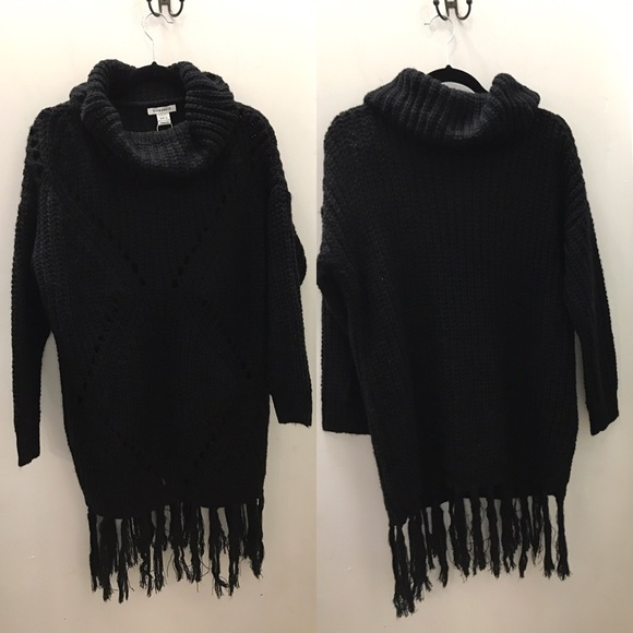 Glamorous Knit and Bliss Turtleneck Sweater Black - Picture 3 of 4