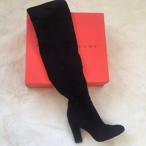 Ivanka Trump Shoes - Suede Thigh High Boots. Ivanka Trump Shoes - Suede Thigh High Boots.