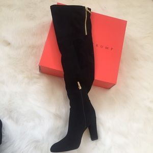 Ivanka Trump Shoes - Suede Thigh High Boots. Ivanka Trump Shoes - Suede Thigh High Boots.