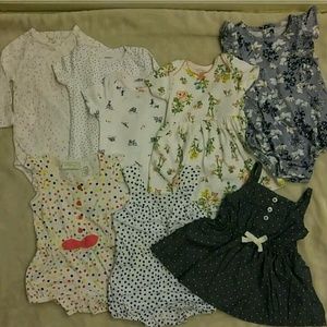 (RESERVE FOR AASAY) gently used infant clothes